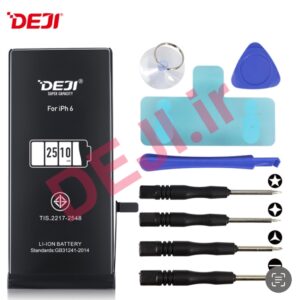 باتری IPHONE 6G DEJI تقویت شده با یکسال گارانتی